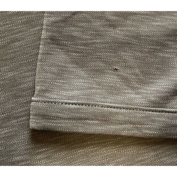 Tommy Bahama Mens Size 2XL Short Sleeve Polo Shirt Heather Brown Orange Seams - Picture 7 of 7